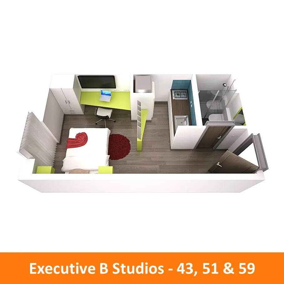Floor Plan - Courtyard Block B